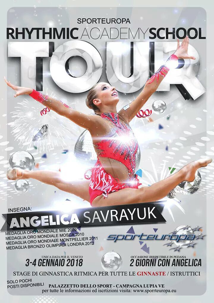 Al momento stai visualizzando Stage con Angelica Savrayuk, bronzo alle Olimpiadi di Londra