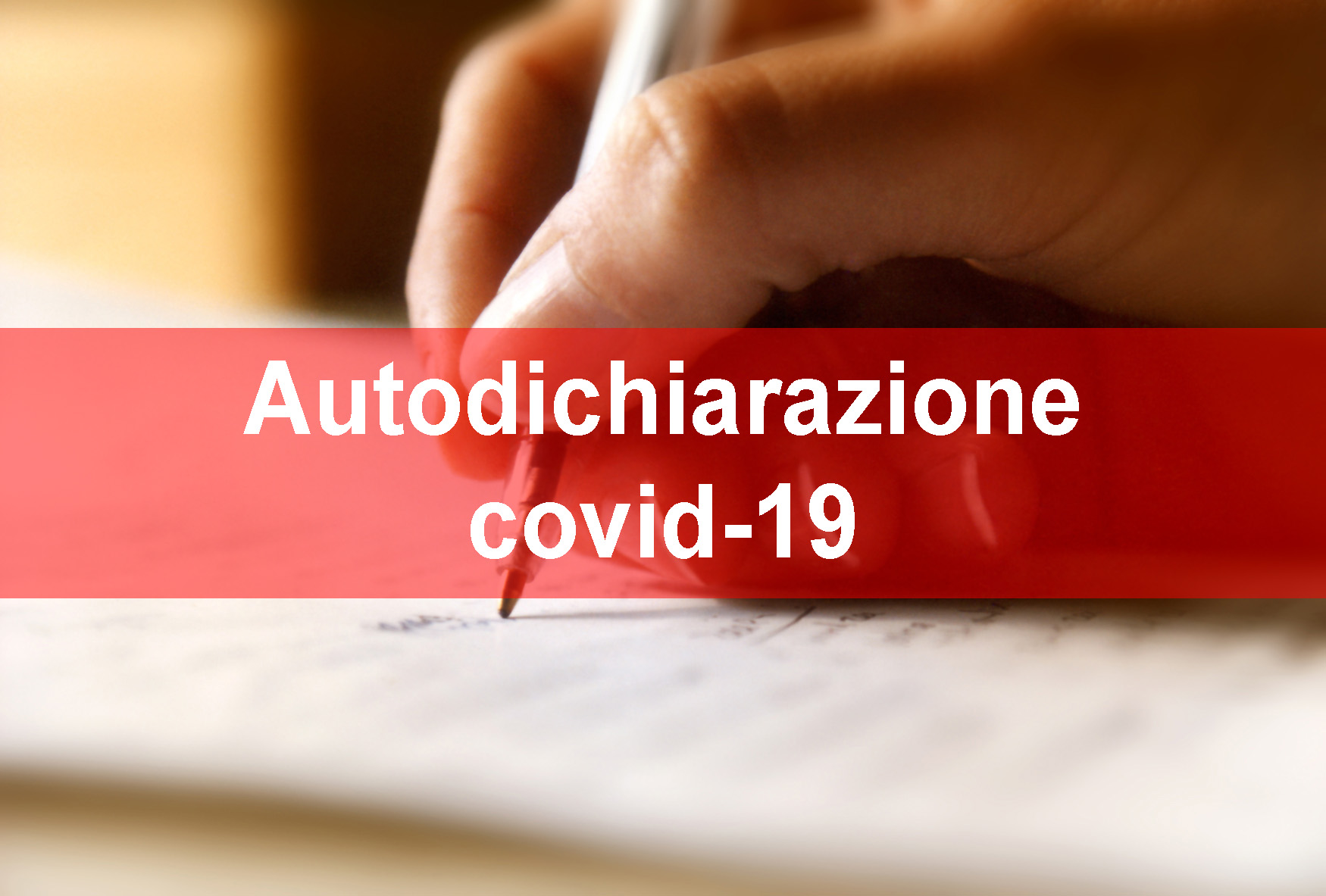 Scopri di più sull'articolo Autocertificazione