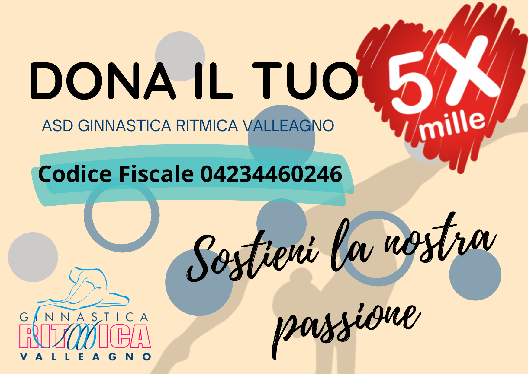 Al momento stai visualizzando Dona il tuo 5xmille