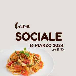 Scopri di più sull'articolo Cena Sociale
